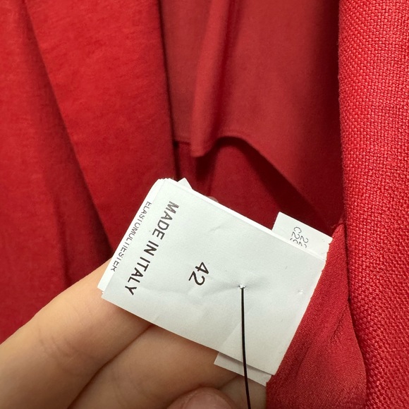 Brunello Cucinelli red linen blazer - Picture 5 of 8